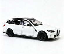 Load image into Gallery viewer, Bburago 1:24 White 2023 M3 Touring Sports Open Model Diecast Metal Car New Collection