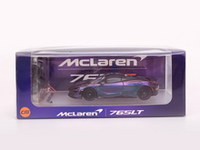 Load image into Gallery viewer, CM 1:64 Purple 765LT Super Racing Sports Model Diecast Metal Car New