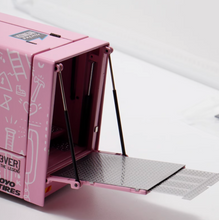 Load image into Gallery viewer, 1:64 Scania S730 Pink Enclosed Double Deck Truck Model Diecast Metal Car New Collection