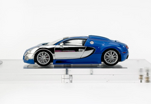 Load image into Gallery viewer, Mortal 1:64 Plating Silver Blue Veyron SS Sports Model Diecast Metal Car New Collection