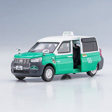 Load image into Gallery viewer, TINY 1:76 Green Hongkong Taxi Comfort Hatchback Toyota Hybrid Model Toy Metal Car BN
