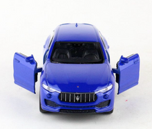 Load image into Gallery viewer, WELLY 1:36 Blue Levante SUV Sports Model Diecast Toy Metal Car BN