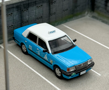 Load image into Gallery viewer, LMLF 1:64 Blue Hongkong Taxi Crown Comfort Sedan Model Diecast Metal Car New Collection