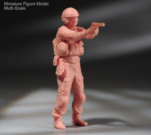 Load image into Gallery viewer, 1:64 Painted Unpainted Figure Model Miniature Resin Diorama Soldier Patrol Dog New