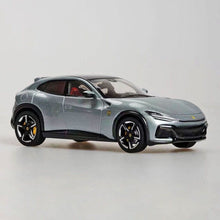 Load image into Gallery viewer, Funny 1:64 Silver F Purosangue SUV Luxury Sports Model Diecast Metal Car New