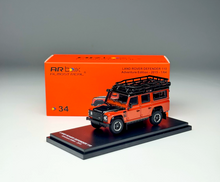 Load image into Gallery viewer, AR 1:64 Orange 2015 Defender 110 ORV SUV Sports Model Diecast Metal Car New Collection
