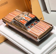 Load image into Gallery viewer, MK 1:64 HEC Brown Deville Muscle Lowrider Sport Model Diecast Metal Car New Collection