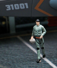 Load image into Gallery viewer, 1:64 Painted Figure Mini Model Miniature Resin Diorama Pilot Captain Army Man New Scene