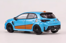 Load image into Gallery viewer, GCD 1:64 JDM Blue Gulf GR Corolla Hatchback Sports Model Metal Diecast Car New Collection