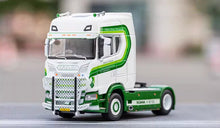 Load image into Gallery viewer, GCD 1:64 Green Scania S730 Tractor Unit Truck Model Diecast Metal Car New
