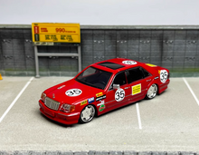 Load image into Gallery viewer, SW 1:64 Red S600 W140 #35 Sedan VIP Classic Sports Model Diecast Metal Car