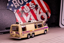 Load image into Gallery viewer, MK 1:64 Yellow HEC GMC Motor Home Road Trip RV Van Model Diecast Resin Car New Collection