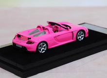Load image into Gallery viewer, YY 1:64 Pink Carrera GT Convertible Racing Sport Model Diecast Resin Car New Collection