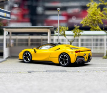 Load image into Gallery viewer, BBR 1:64 Yellow SF90 Racing Sports Model Diecast Metal Car New Collection