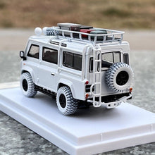 Load image into Gallery viewer, Master 1:64 White Defender SUV Van Camper Sport Model Diecast Metal Car