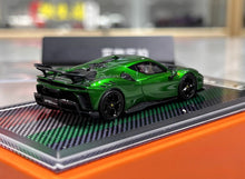 Load image into Gallery viewer, U2 1:64 Green SF90XX Stradale Racing Sports Model Diecast Resin Car New Collection