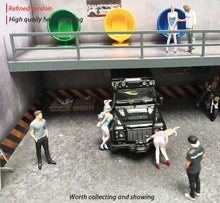 Load image into Gallery viewer, 1:64 Painted Figure Mini Model Miniature Resin Diorama Rabbit Bunny Sexy Girl