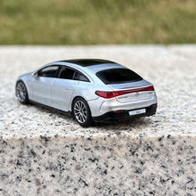 Load image into Gallery viewer, MINIGT 1:64 Silver EQS 580 4Matic EV Sedan Sport Model Diecast Metal Car #508