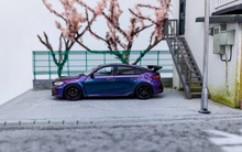Load image into Gallery viewer, Motorhelix 1:64 Purple JDM Civic Type R FL5 Sports Model Diecast Metal Car New