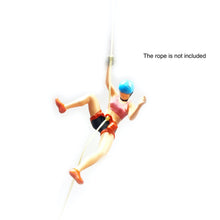 Load image into Gallery viewer, 1:64 Painted Figure Mini Model Miniature Resin Diorama Sand Man Lady Rock Climb
