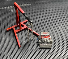 Load image into Gallery viewer, 1:64 STI WRX Parts Engine Lifting Bracket Garage Scene Model Resin Car Set