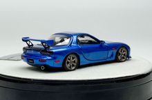 Load image into Gallery viewer, PGM 1:64 Blue JDM RX7 FD 3S Round Racing Sports Model Diecast Metal Car New Collection