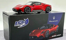 Load image into Gallery viewer, BBR 1:64 Red MC20 Rosso Vincente Sports Diecast Model Metal Car New