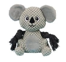 Load image into Gallery viewer, Dog Squeaky Toys Animal Shape Chew Puppy Canvas Toy Durablc Teeth Grinding Pet