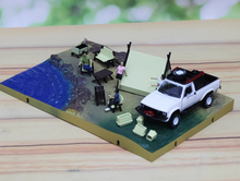 Load image into Gallery viewer, BM 1:64 1980 Hilux N60 N70 Diorama Accessory Figure Model Diecast Metal Car