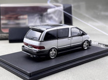 Load image into Gallery viewer, Mortal 1:64 Silver Previa Mini Van MPV Sports Model Diecast Metal Car New Collection