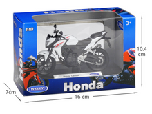 Load image into Gallery viewer, WELLY 1:18 2014 CB500F Racing Sports Model Diecast Metal Motorcycle