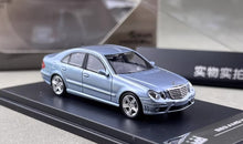 Load image into Gallery viewer, King 1:64 Ice Blue E63 AMG W211 Sedan Sports Model Diecast Metal Car New Collection