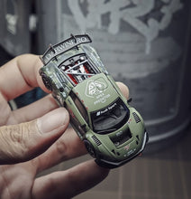 Load image into Gallery viewer, Kilo 1:64 Green R8 LMS GT3 EVO Widebody Sports Model Diecast Metal Car New Collection