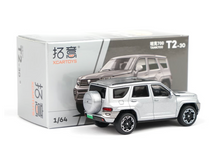 Load image into Gallery viewer, XCARTOYS 1:64 Silver Tank 700 ORV SUV Sports Model Diecast Metal Car New