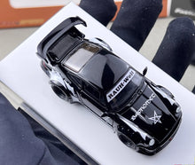 Load image into Gallery viewer, FS 1:64 Black RWB 964 Classic Sports Model Diecast Metal Car New Collection