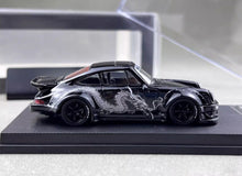 Load image into Gallery viewer, MC 1:64 Black Dragon RWB 930 Sports Model Diecast Metal Car New Collection