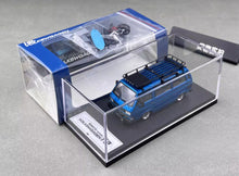 Load image into Gallery viewer, Mortal 1:64 Blue VW T3 Multi Van Camper Sports Model Diecast Metal Car New Collection