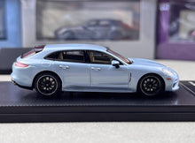 Load image into Gallery viewer, Liberty 1:64 Ice Blue Panamera Turbo S Figure Sports Model Diecast Metal Car