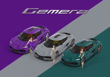 Load image into Gallery viewer, TM 1:64 Gemera Figure Racing Sports Model Diecast Metal Car New Collection