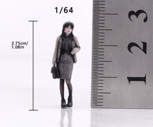 Load image into Gallery viewer, 1:64 Painted Figure Model Miniature Resin Sand Diorama Pretty Girl Lady Beret