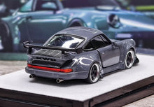 Load image into Gallery viewer, PGM 1:64 Gray 911 RWB 930 Standard Classic Sports Model Diecast Metal Car New Collection