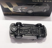 Load image into Gallery viewer, Masdi 1:64 Grey LX570 Luxury ORV SUV Sports Model Diecast Metal Car New Collection