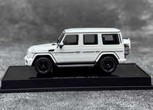Load image into Gallery viewer, AUTOart 1:64 White Benz AMG G63 ORV SUV Sports Model Car ABS BN