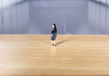 Load image into Gallery viewer, 1:64 Painted Figure Model Miniature Resin Diorama Sand Cute Girl Kid Posting Toy