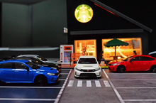 Load image into Gallery viewer, Motorhelix 1:64 JDM Civic Type R FL5 Racing Sports Model Diecast Metal Car New