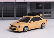 Load image into Gallery viewer, 1:64 Furuya HEC Yellow Impreza WRX STI VII 7 Sports Model Diecast Metal Car