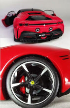 Load image into Gallery viewer, Bburago 1:24 Red SF90 Stradale Racing Sports Model Toy Diecast Metal Car BN