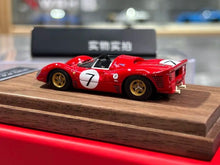Load image into Gallery viewer, DMH 1:64 Red 1967 330 P4 #7 Convertible Sports Model Diecast Resin Car New Collection