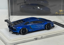 Load image into Gallery viewer, Onemodel 1:64 Plating Blue LP700 Aventador LB Sports Model Diecast Resin Car