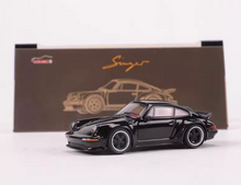Load image into Gallery viewer, RM 1:64 Black 930 Singer Turbo Classic Sports Model Diecast Metal Car New